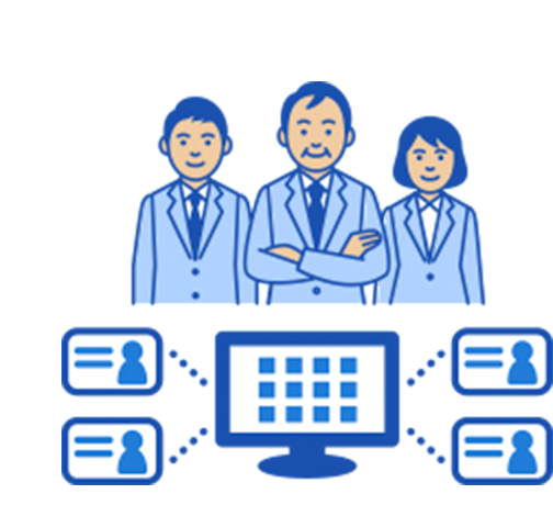 担当者に属人化しがちな顧客情報をチームメンバーで共有