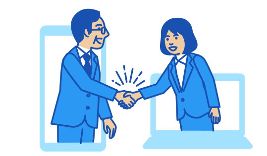 外出・出張が多くても大丈夫。スマホでもパソコンでも申請・決裁OK